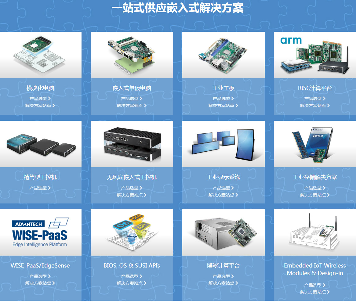 研华嵌入式工控机